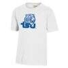 Tennessee State Tigers Youth Logo Comfort Wash T-Shirt - White - Side View