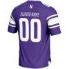Northwestern Wildcats GameDay Greats NIL Pick-A-Player Football Jersey - Purple - Detail View