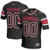 Georgia Bulldogs GameDay Greats Youth NIL Pick-A-Player Football Jersey - Black - Front View