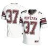 #1 Montana Grizzlies GameDay Greats Youth Football Jersey - White - Front View