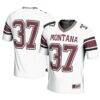 #37 Montana Grizzlies GameDay Greats Football Jersey - White - Front View