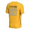 West Virginia Mountaineers GameDay Greats Youth Pick-A-Player NIL Lightweight Soccer Jersey - Gold - Detail View