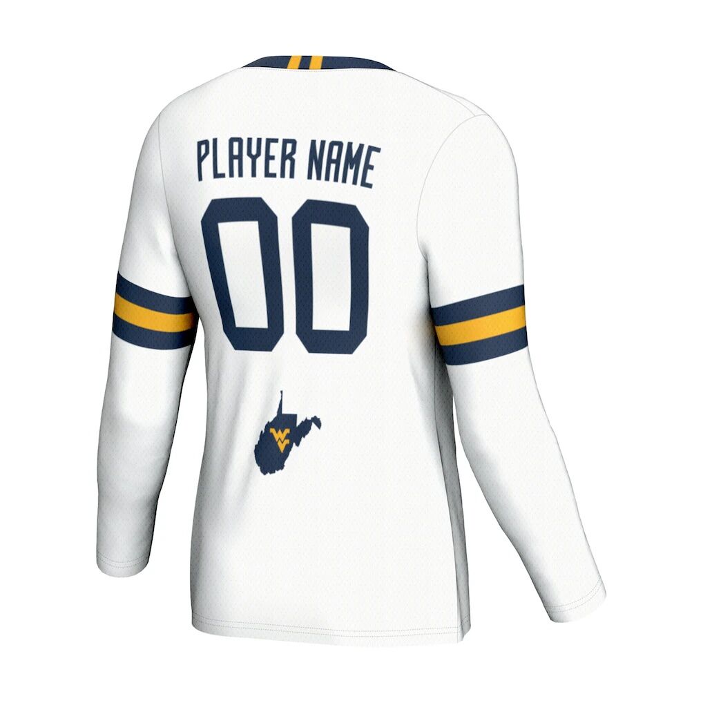 West Virginia Mountaineers GameDay Greats Youth NIL Pick-A-Player Lightweight Volleyball Jersey