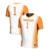 #1 Tennessee Volunteers GameDay Greats Youth Lightweight Women's Soccer Jersey - White - Front View