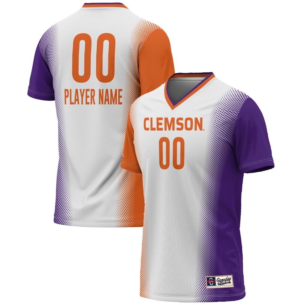 Clemson Tigers GameDay Greats Youth NIL Pick-A-Player Lightweight Women's Soccer Jersey