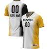 Missouri Tigers GameDay Greats Youth NIL Pick-A-Player Lightweight Women's Soccer Jersey - White - Front View