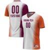 Virginia Tech Hokies GameDay Greats Unisex NIL Pick-A-Player Lightweight Women's Soccer Jersey - White - Front View