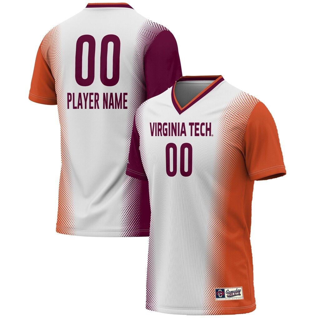 Virginia Tech Hokies GameDay Greats Unisex NIL Pick-A-Player Lightweight Women's Soccer Jersey