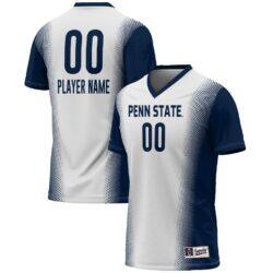 Penn State Nittany Lions GameDay Greats Unisex NIL Pick-A-Player Lightweight Women's Soccer Jersey - White - Front View