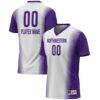 Northwestern Wildcats GameDay Greats Unisex NIL Pick-A-Player Lightweight Women's Soccer Jersey - White - Front View