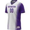 Northwestern Wildcats GameDay Greats Unisex NIL Pick-A-Player Lightweight Women's Soccer Jersey - White - Side View