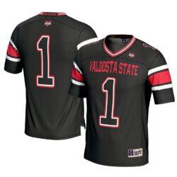 #1 Valdosta State Blazers GameDay Greats Youth Football Jersey - Black - Front View