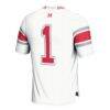#1 Miami University RedHawks GameDay Greats Youth Football Jersey - White - Detail View