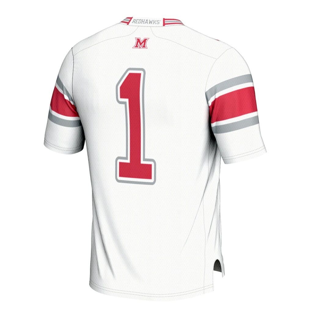#1 Miami University RedHawks GameDay Greats Youth Football Jersey