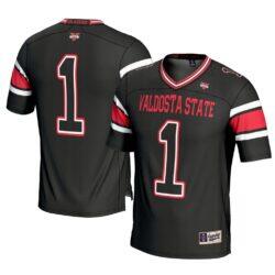 #1 Valdosta State Blazers GameDay Greats Football Jersey - Black - Front View