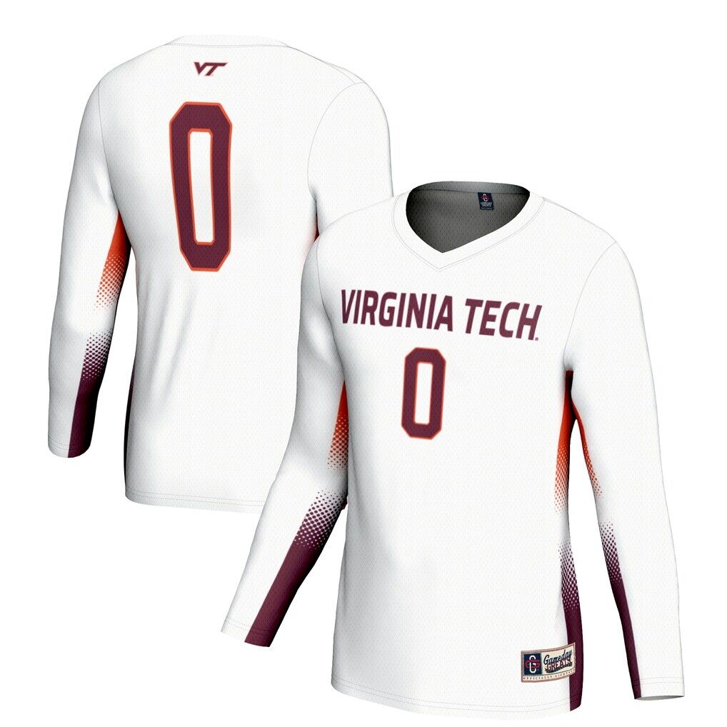 #0 Virginia Tech Hokies GameDay Greats Youth Lightweight Volleyball Jersey