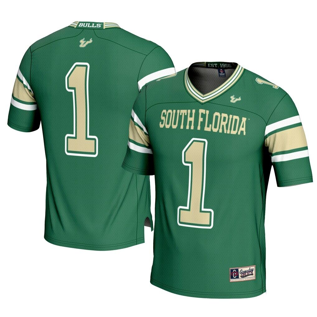 #1 South Florida Bulls GameDay Greats Football Jersey