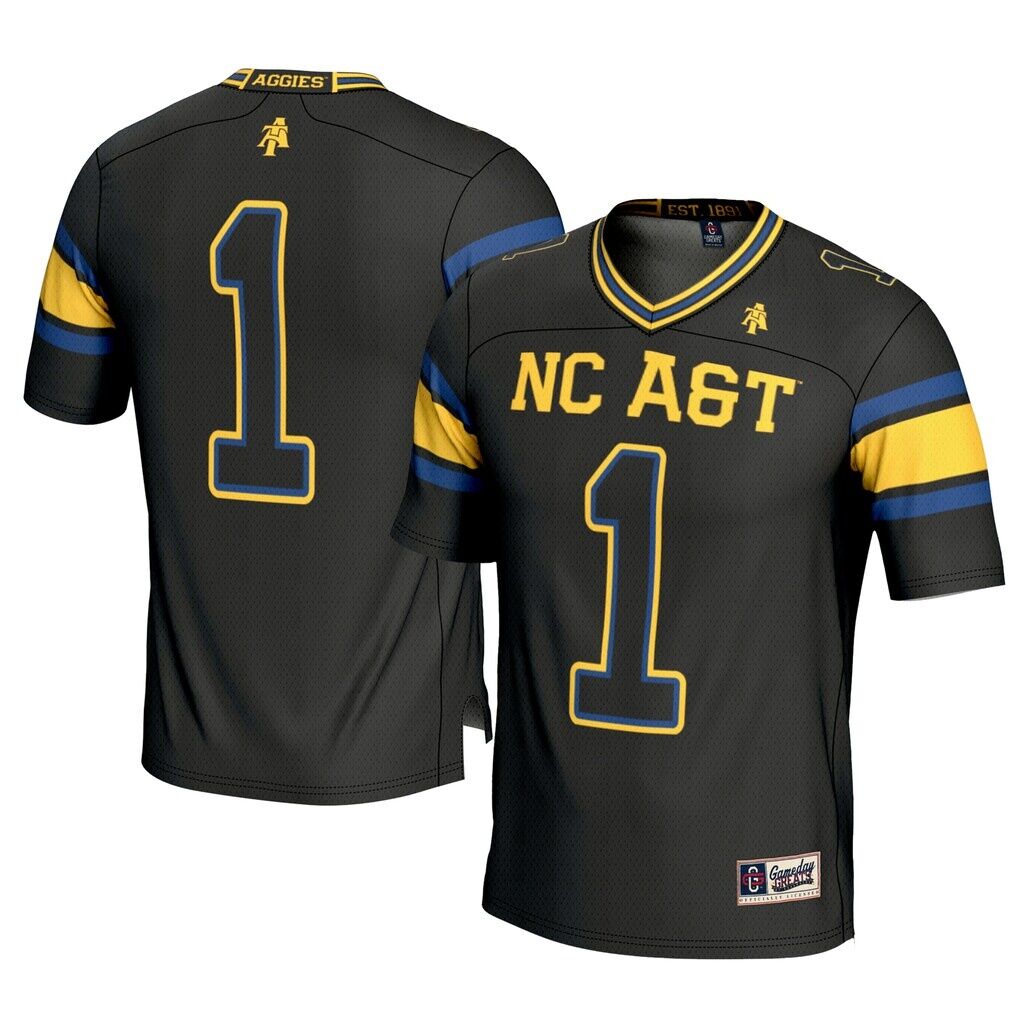 #1 North Carolina A&T Aggies GameDay Greats Football Jersey