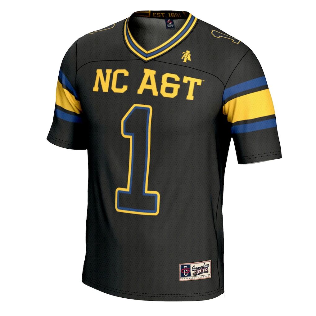 #1 North Carolina A&T Aggies GameDay Greats Football Jersey