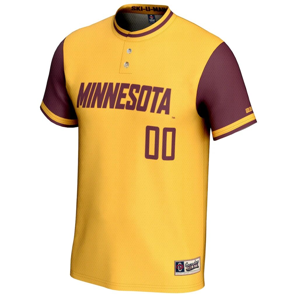 Minnesota Golden Gophers GameDay Greats Unisex  NIL Pick-A-Player Lightweight Softball Jersey