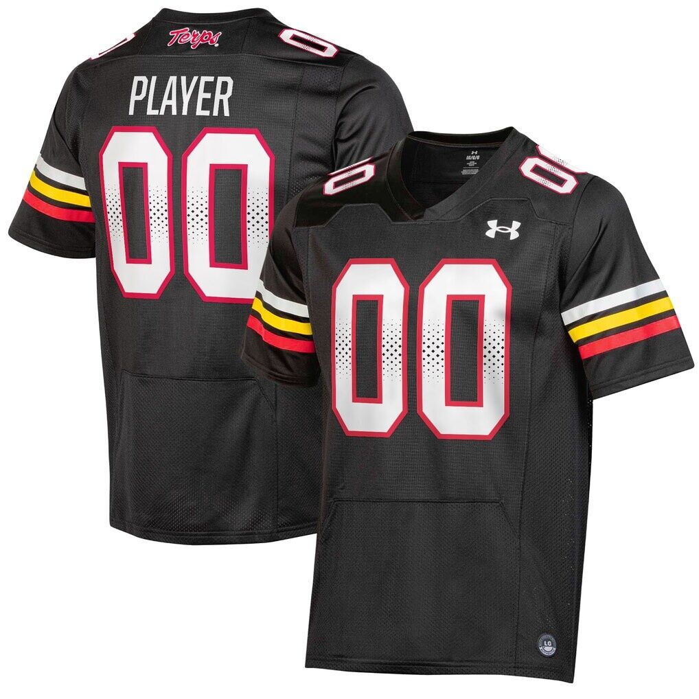Maryland Terrapins Under Armour Pick-A-Player NIL Replica Football Jersey