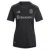 Sam Surridge Nashville SC adidas Women's 2023 Man In Black Kit Replica Player Jersey - Black - Side View