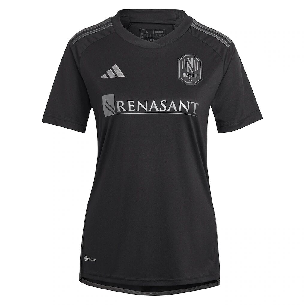 Sam Surridge Nashville SC adidas Women's 2023 Man In Black Kit Replica Player Jersey