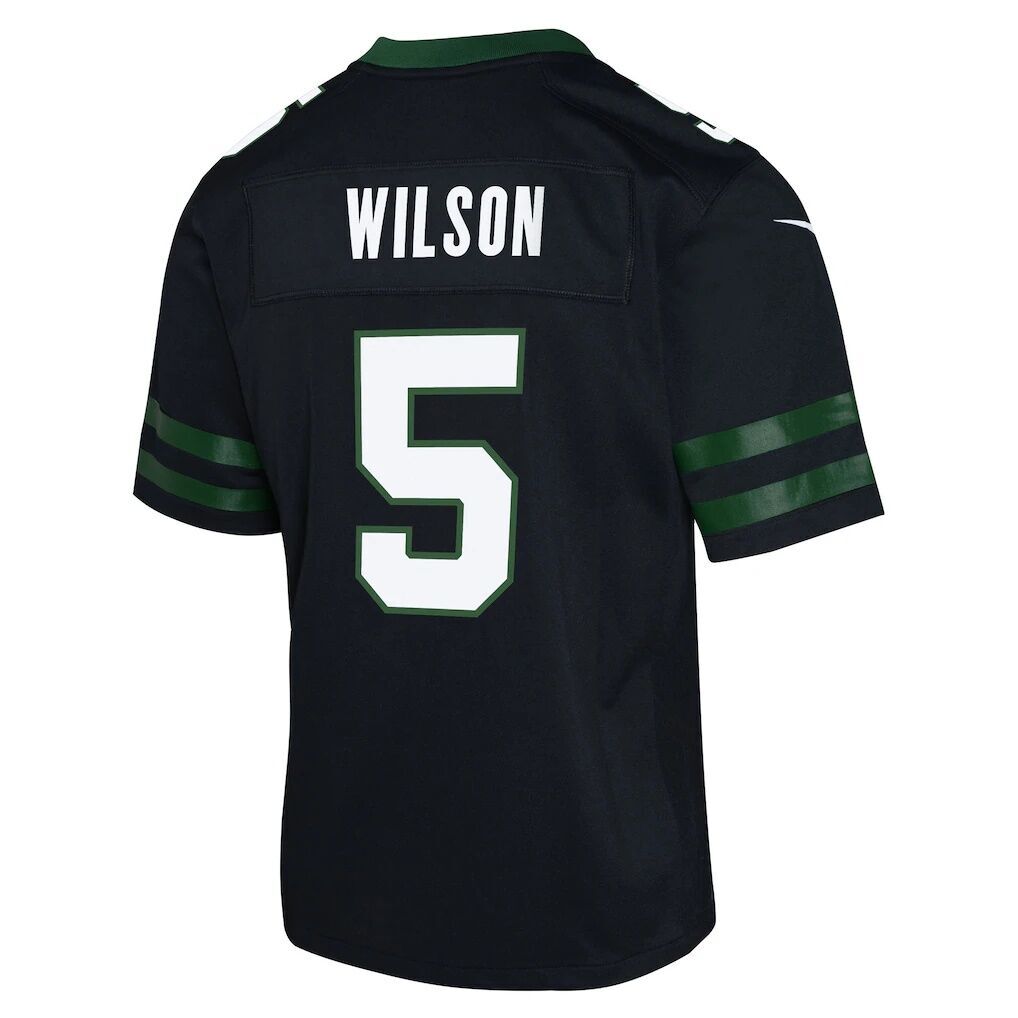 Garrett Wilson New York Jets Nike Youth Game Jersey