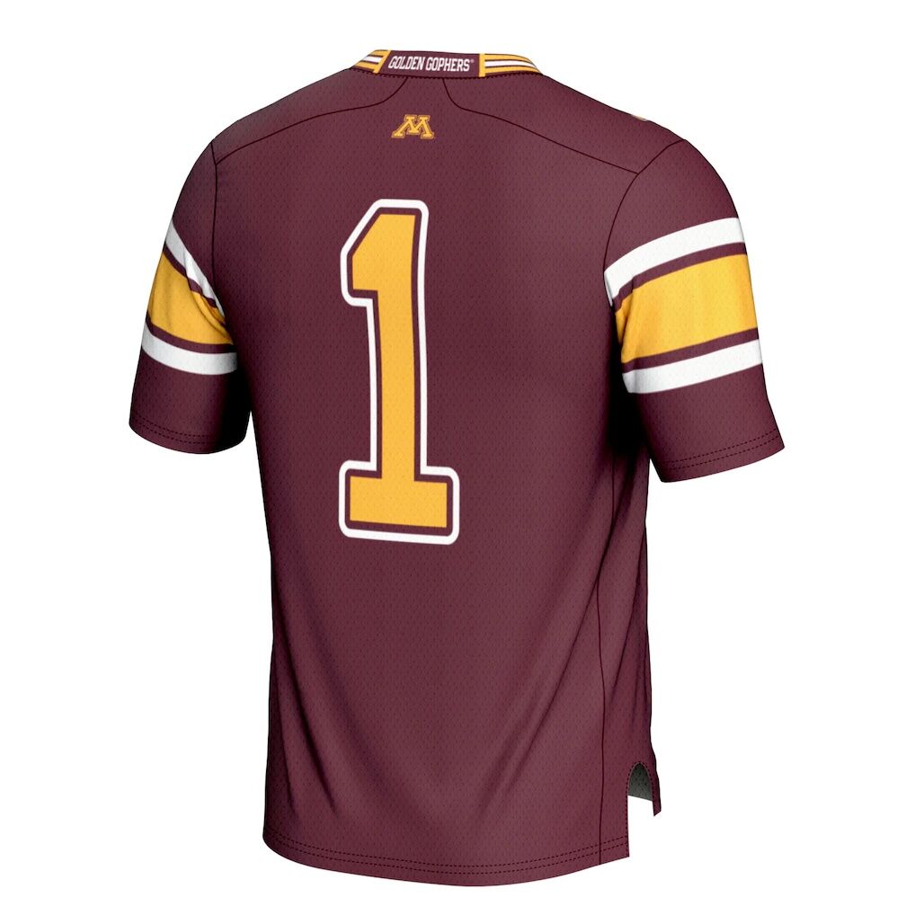 #1 Minnesota Golden Gophers GameDay Greats Youth  Football Jersey - Maroon