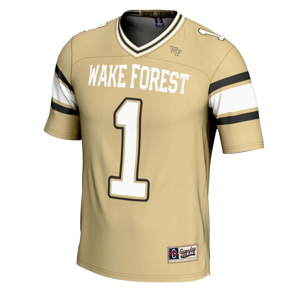 #1 Wake Forest Demon Deacons GameDay Greats Youth Football Jersey