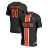Oregon State Beavers GameDay Greats Unisex Pick-A-Player NIL Lightweight Soccer Jersey - Black - Front View