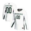 Michigan State Spartans GameDay Greats Youth Lightweight NIL Women's Volleyball Jersey - White - Front View