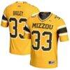 Chad Bailey Missouri Tigers GameDay Greats Youth NIL Player Football Jersey - Gold - Front View