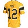 Brady Cook Missouri Tigers GameDay Greats Youth NIL Player Football Jersey - Gold - Detail View