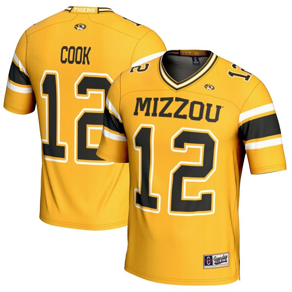 Brady Cook Missouri Tigers GameDay Greats Youth NIL Player Football Jersey
