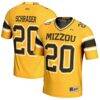 Cody Schrader Missouri Tigers GameDay Greats Youth NIL Player Football Jersey - Gold - Front View