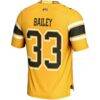 Chad Bailey Missouri Tigers GameDay Greats NIL Player Football Jersey - Gold - Detail View