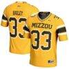 Chad Bailey Missouri Tigers GameDay Greats NIL Player Football Jersey - Gold - Front View