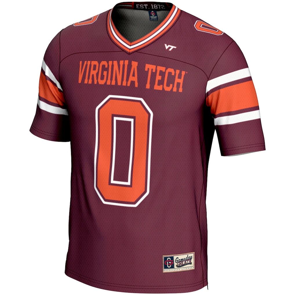 Ali Jennings Virginia Tech Hokies GameDay Greats Youth NIL Player Football Jersey - Maroon