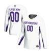 Northwestern Wildcats GameDay Greats Youth NIL Pick-A-Player Lightweight Women's Volleyball Jersey - White - Front View