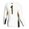 #1 Missouri Tigers GameDay Greats Youth Lightweight Women's Volleyball Jersey - White - Detail View