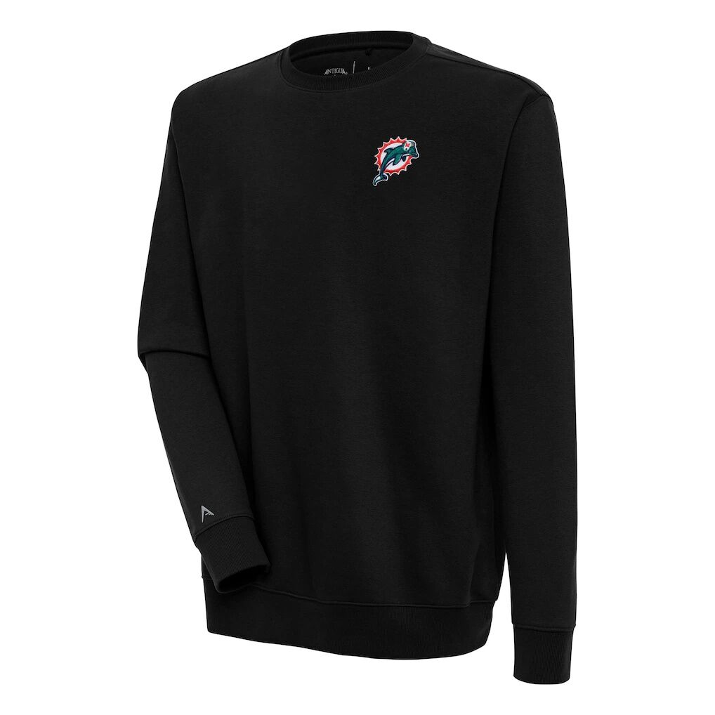 Miami Dolphins Adult Throwback Logo Victory Pullover Sweatshirt