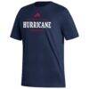 Tulsa Golden Hurricane adidas Fresh T-Shirt - Navy - Side View
