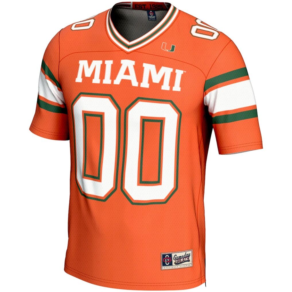 Miami Hurricanes GameDay Greats NIL Pick-A-Player Football Jersey