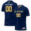 UC Irvine Anteaters GameDay Greats U NIL Pick-A-Player Lightweight Soccer Jersey - Navy - Front View