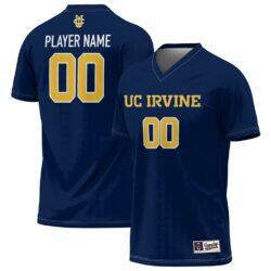 UC Irvine Anteaters GameDay Greats U NIL Pick-A-Player Lightweight Soccer Jersey - Navy - Front View