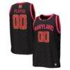 Maryland Terrapins Under Armour NIL Pick-A-Player Men's Basketball Replica Jersey - Black - Front View
