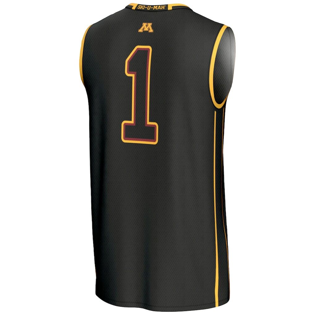 #1 Minnesota Golden Gophers GameDay Greats Unisex Lightweight Basketball Jersey