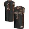 #1 Oklahoma State Cowboys GameDay Greats Unisex Lightweight Basketball Jersey - Black - Front View