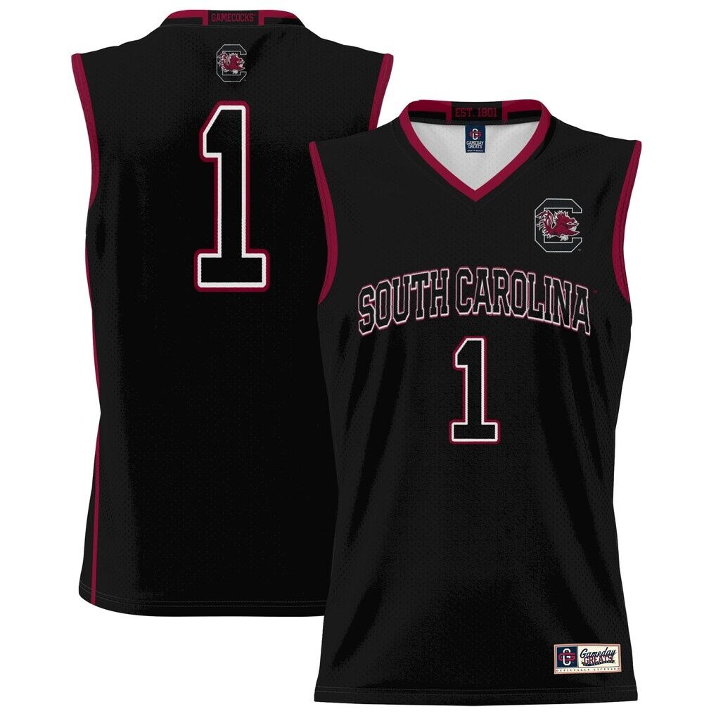 #1 South Carolina Gamecocks GameDay Greats Youth Lightweight Basketball Jersey